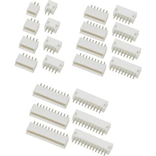 20Pcs JST ZH 1.5mm 2P/3P/4P/5P/6P/7P/8P/9P/10P Straight pin Female Connector