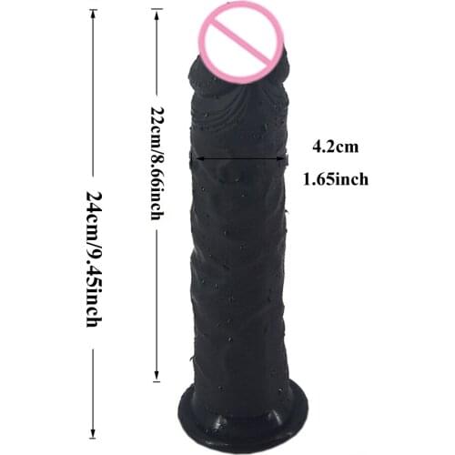 Silicone Realistic Dildo Suction Fake Penis Sex Toys For Women Masturbate Lesbian Flirt Long Dick Flexible Sex Products