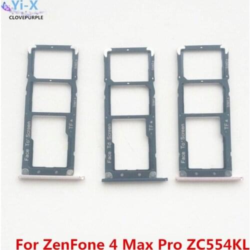 Sim Card Slot Tray Card Holder Slot For Asus ZenFone 4 Max Pro ZC554KL