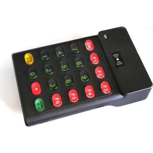 USB Desktop HF RFID Digital Keyboard Reader for Management Payment System