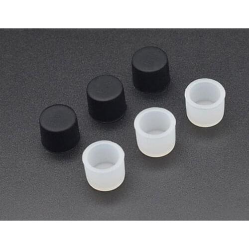 Convenient 10Pcs/Set RCA Plug Protective Cover Audio Lotus Head Lotus Block Plug Dust-proof Cover Dust-proof Cap