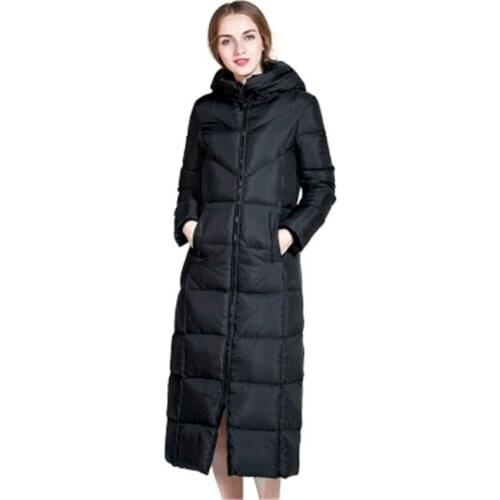 S-6XL Big Size Winter Women Down Coat Ultra Light White Duck Parkas Windproof Down Coat Large Size Fenale Warm Down Jacket D828