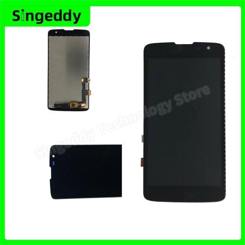 Touch Screen LCD For LG Q7 X210DSY X210DS X210G X210MB Display Retina complete Assembly Black 5.0'' 854*480 TFT