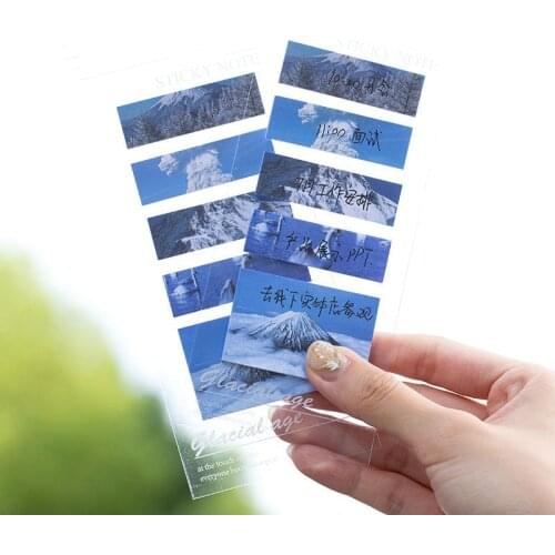 100 PCS/bag Natural Diary Series Sticky Notes Notepad Planner Stickers Stationery Label Adhesive Memo Pad Paper Bookmark