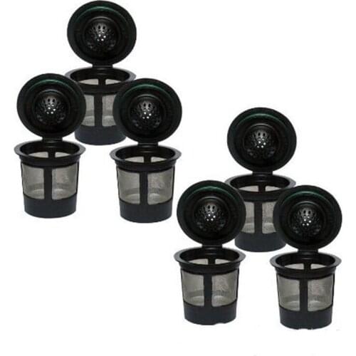 3pcs Eco-friendly Reusable Micro Mesh Coffee Filter Capsules Espresso Brewer Filters Kitchen Coffee Shop Tools Tea Strainer