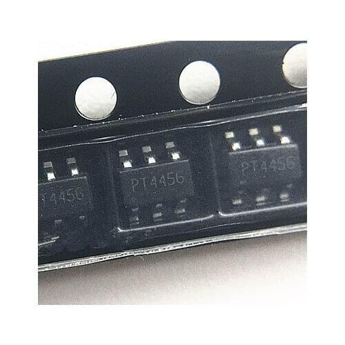 50PCS/Lot PT4456 SOT-23-6 Wireless transceiver chip New original