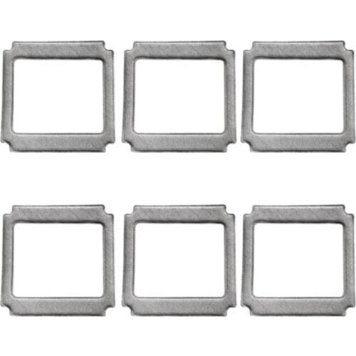 6Pcs For Ecovacs W830 Series W833 Robot Window Vacuum Cleaning Fiber Mop Cloth Replacement Accessories Parts