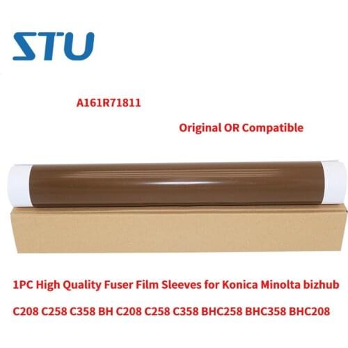 A161R71811 1PC High Quality Fuser Film Sleeves for Konica Minolta bizhub C208 C258 C358 BH C208 C258 C358 BHC258 BHC358 BHC208