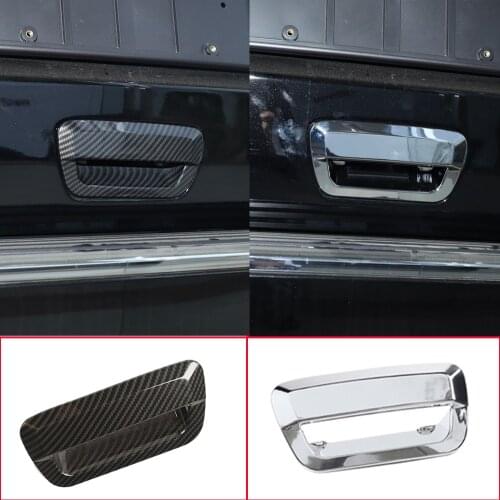 ABS Tailgate Rear Door Handle Cover Trim Fit For Jee Grand Cherokee/Dodge Durango 2014-2021 Car Exterior Decotation Accessories