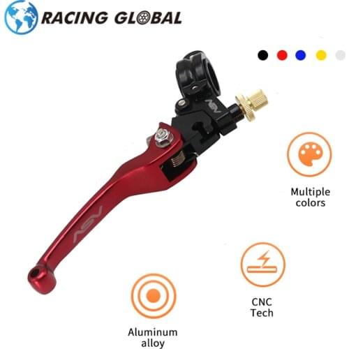 ALCON-1pcs 22mm Motorcycle Clutch Handlebar Lever ASV CNC Aluminum Alloy For Motocross Dirt Pit Bike