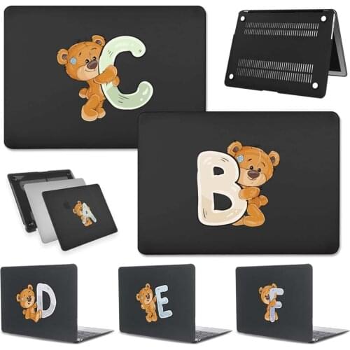 Laptop Case for Macbook Air 13" A2337 M1 A2179 2020 A1932 Touch ID&Air 11" A1370 A1465 Painting Initial Name Hard Shell Cover