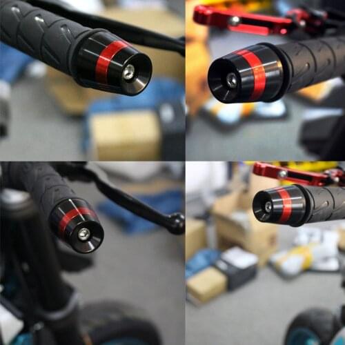 For KAWASAKI NINJA250 NINJA300 NINJA400 NINJA650 NINJA 250 300 400 650 7/8'' 22mm Motorcycle CNC Handlebar Grips Ends Caps Cover