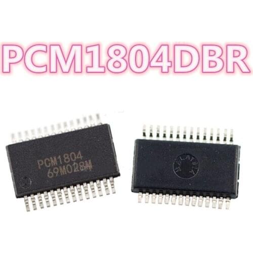 Good Quality PCM1804DBR PCM1804DB PCM1804 SSOP28 chip Stereo analog-to-digital converter IC original Free shipping