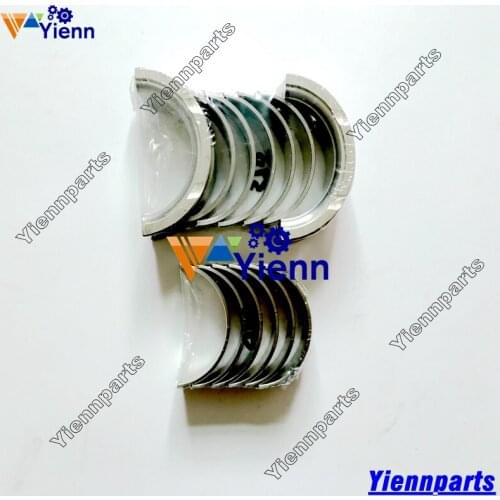 K3M Crankshaft Mian Bearing Conrod Bearing Set For Mitsubishi MT300 MT301 Tractor Engine Parts