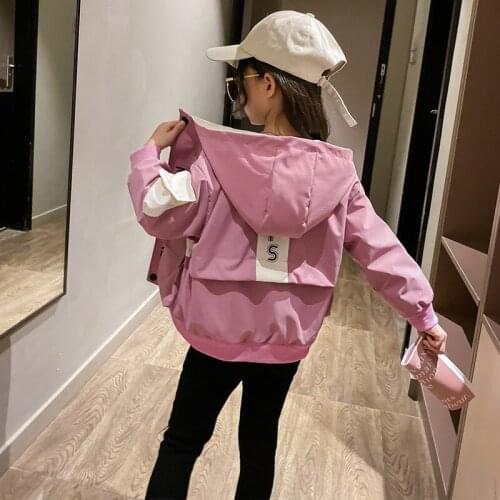 Girls Jacket Kids Jacket Hoodie 2020 New Autumn Spring Boys Girls Casual Hoodies Jacket Coats Children Coats 4 6 7 9 11 12 years