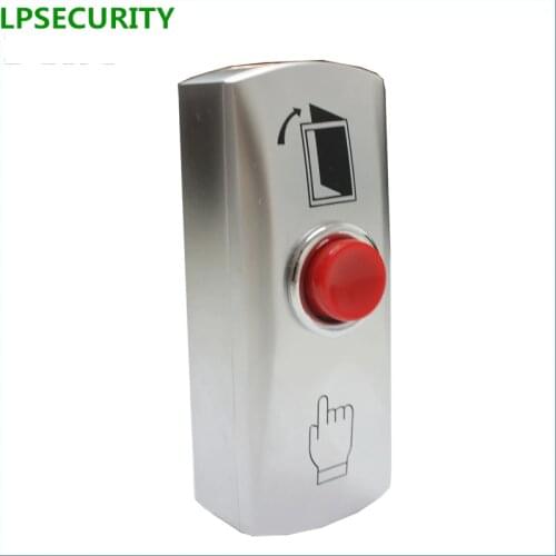 LPSECURITY Access Control System Door lock Release Exit Button Sensor Switch/door access push button NO COM 80*30*24mm