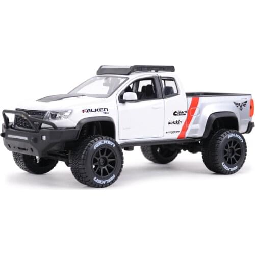Maisto 1:27 2017 Chevrolet Colorado ZR2 Static Die Cast Vehicles Collectible Model Sports Car Toys