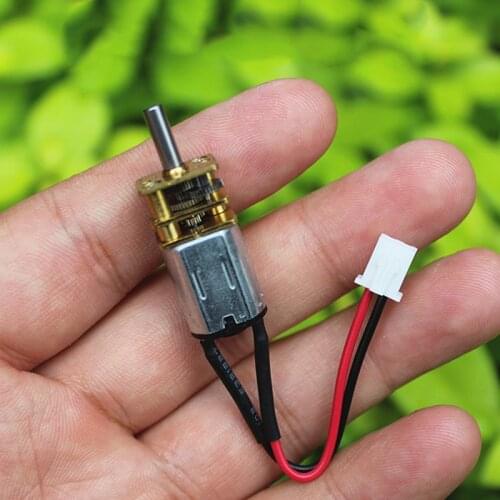 N20 Micro mini Full Metal Gear Motor DC 3V~6V 25RPM-50RPM DC5V 42RPM slow speed engine for Robot, electronic lock