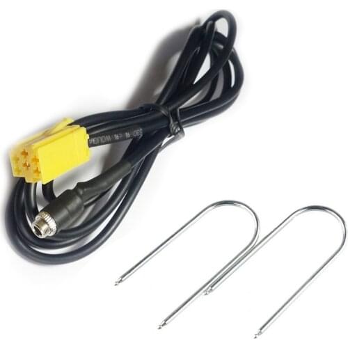 3.5mm Female Aux In Audio Cable Adapter For Fiat Grande Punto 2007+ With Stereo Removal Tool