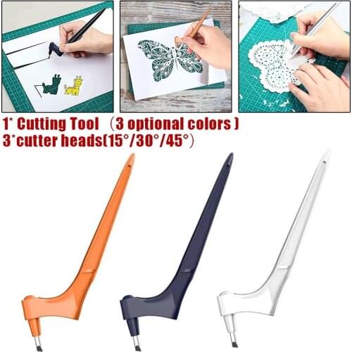 Craft Knives Sculpture Engraving Utility Knives With 360 Degree For Craft DIY Stainless Steel Wood Carving Craft Cutting Tool