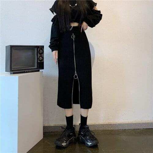 Женские трикотажные юбки Ruibbit China At AliExpress