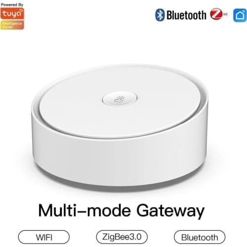 Tuya Multi-mode Gateway WiFi Bluetooth Zigbee Multi-protocol Gateway Smart Life APP Remote Control with Alexa Google Home