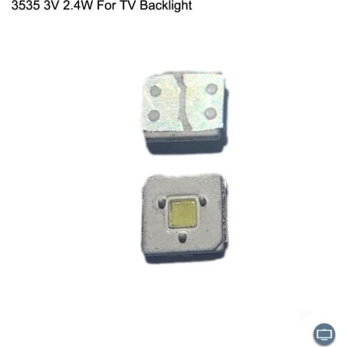 2.4W 3535 3V LED For TV Backlight 20PCS 50PCS 100PCS