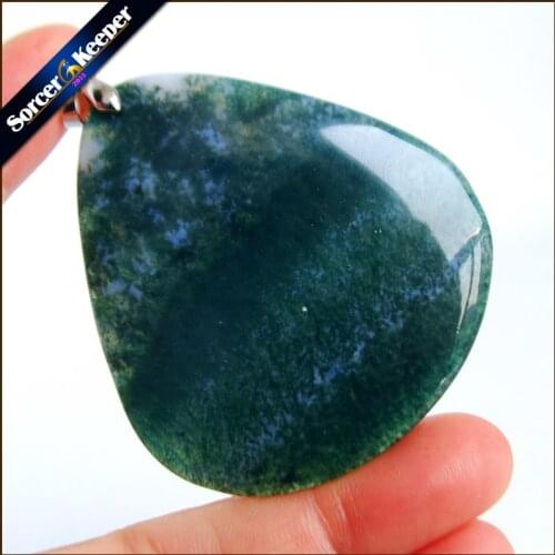 Unique Mens Jewelry Agates Natural Stone Pendants Statement Necklaces Wholesale Crystal Leather Chains Fashion Jewelly SS055