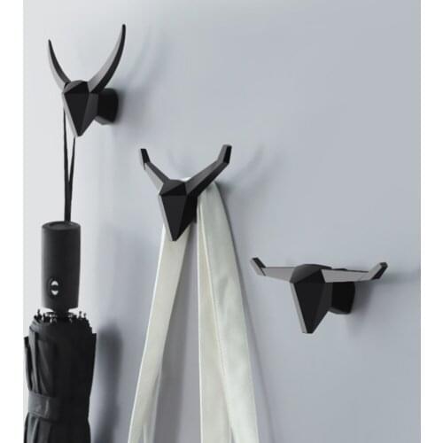 Claw shape Gold White Clothes Hanger Wall Mounted Coat Hook Decorative Key Holder Hat Scarf Handbag Storage Hanger Bathroom Rack