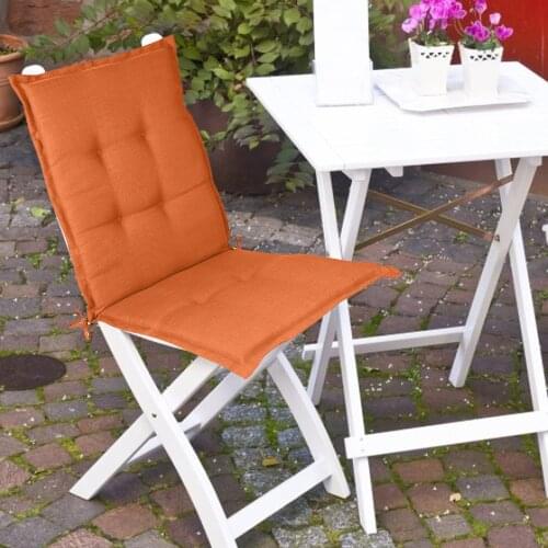 120x50cm Linen High-Backed Garden Chair Cushion Non-slip Sponge Core Filling Cushion UV Resistance Soft 5 Cm Thick Seat Pillow