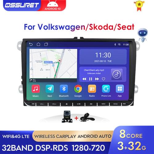 Car Stereo 2Din GPS Multimedia Video Player Autoradio Screen For VW Volkswagen Bora Polo Passat Sharan Jetta Golf Lupo Wince DVD