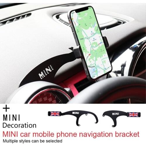 Car Mobile Phone GPS Holder Bracket Decorations for Mini Cooper One Countryman F60 R56 R55 R60 F55 F54 Accessories Car Styling