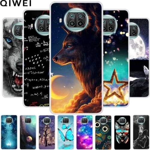 For Xiaomi mi 10T Lite 5G Case Clear Soft TPU Phone Cover Cases For Xiaomi Mi10T Lite 6.67'' 10 T 10tLite Fundas Shells Cute