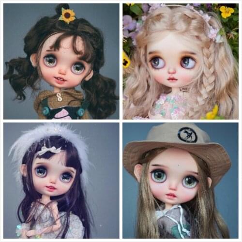 Selling Nude doll customization doll DIY joint body blyth doll For Girls 20201
