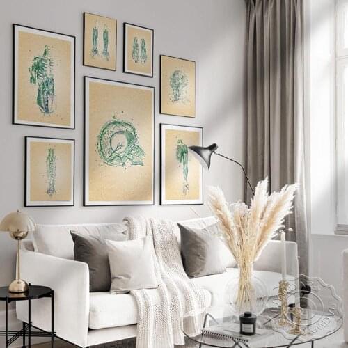 Human Anatomy Artwork Medical Wall Picture Muscle Skeleton Vintage Poster Nordic Canvas Print Education Painting Modern Decor