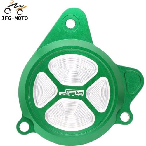 Motorcycle CNC Aluminum Engine Clutch Cover Protect Protection For KAWASAKI KLX250 D-Tracker 1993-2015 2016 2017 2018 2019 2020