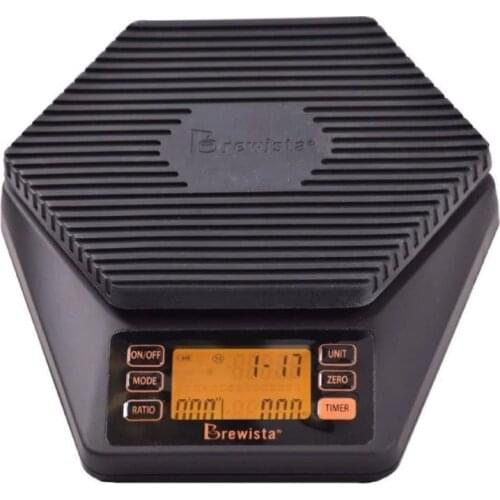 Brewista Ratio Scale smart Pour Over Coffee Scale 0.1g / 2kg Dual timing bars display & the actual desired pour rates