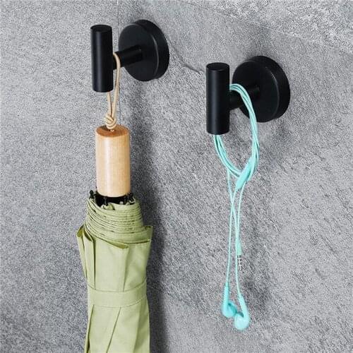 1Pcs Stainless Steel Black Silver Bathroom Hardware Set Towel Rack Toilet Paper Holder Towel Bar Hook Bathroom Accessories