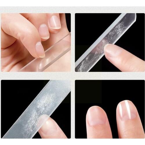 1 PC Professional Nano Glass Nail Buffer Durable File Manicure Nail Shiner Files B3F6
