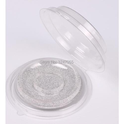 5pcs/lot Empty Clear Round False Eyelashes Storage Case, Fake Eyelashes Blister Package, DIY Empty Eyelashes Packing Containers