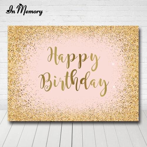 InMemory 9 Options Glitter Birthday Party Decoration For Photography Background Photocall Boda Wedding Bridal Shower Backdrop