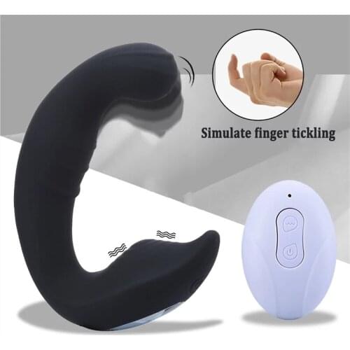 NEW Remote Control Anal Vibrator Tickling Prostate Massager For Men Vibrating Butt Plug Anal Plug Adult Erotica Toys Sex Product