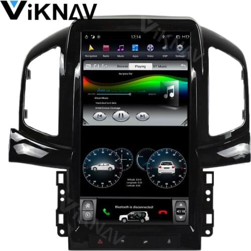 Viknav auto for Chevrolet captiva 2013-2017 DVD multimedia player vertical screen car radio GPS navigator video player 13.6 inch