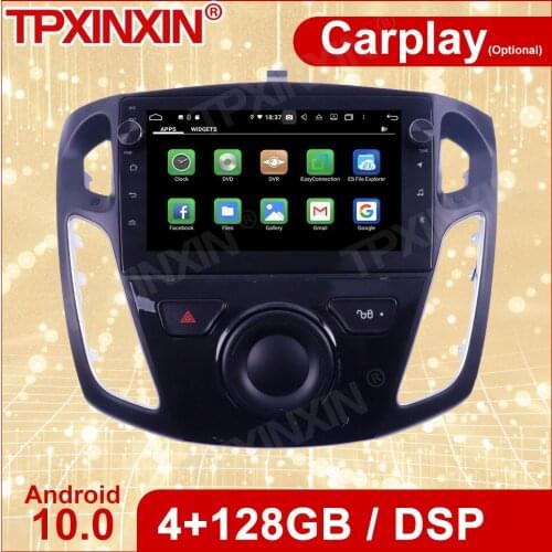 Carplay 2 Din Car Android10 Stereo Receiver For Ford Focus 2004 2005 2006 2007 2008 2009 2010 2011 2012 2013 2014-2017 Head Unit