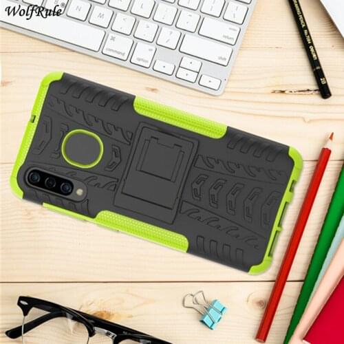 For Cover Samsung Galaxy A20 Case TPU & PC Stand Armor Bumper Phone Case For Samsung Galaxy A20 Cover For Samsung A20 A205 6.4