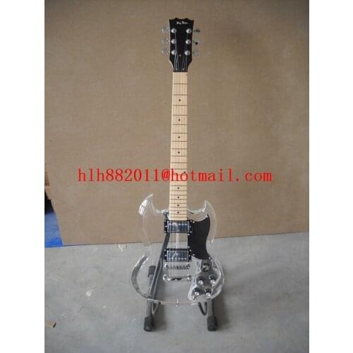New Big John electric guitar with organic glass body made in China for metal music free shipping JY-3