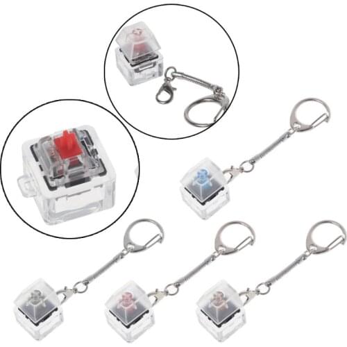 Gateron MX Switch Mechanical Switch Keychain For Keyboard Switches Tester Kit Without LED Light Toys Stress Relief Gifts