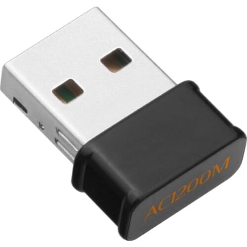 Gigabit 1200Mbps Dual-Band 5.8G Wireless Network Card USB Portable Wifi Adapter 802.11A/B/G/N/Ac RTL8812 Wifi for PC AC