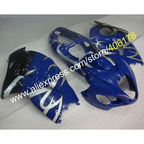 Hayabusa Fairings For Suzuki GSXR1300 99-07 GSX R1300 1999-2007 GSX-R1300 ABS Blue Fairing kit (Injection molding)