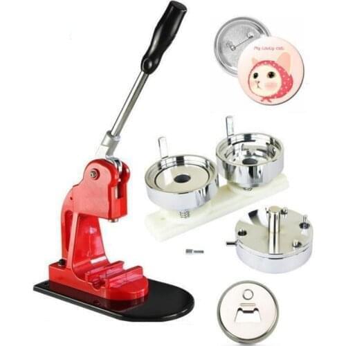 Tinplate Badge Machine Manual Badge Machine 58MM Press Card Badge Machine Badge Making Machine